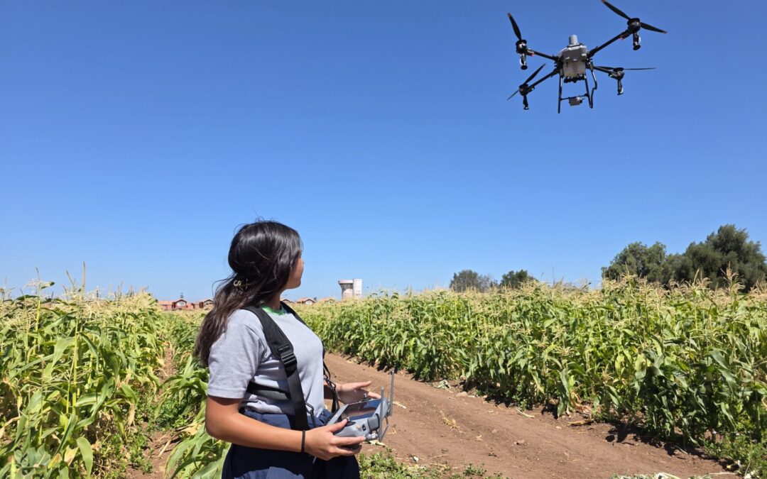 Ovalle marca pauta: liceo incorpora dron agrícola en su enseñanza tecnológica